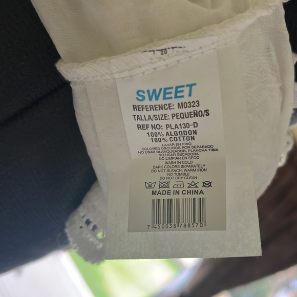 Crochet Tube Top White - Picture 6 of 6